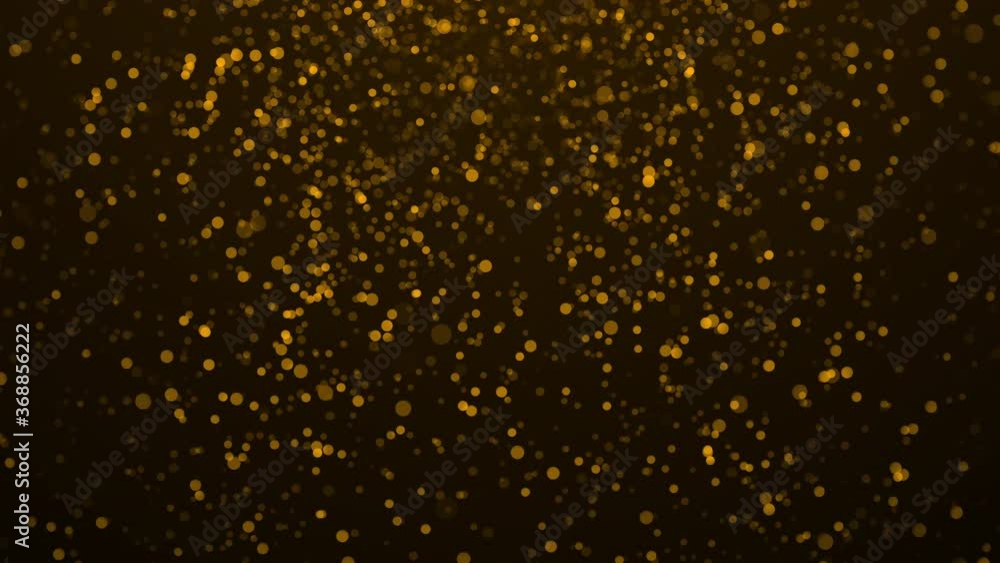 Golden glittering motion background bokeh 4K video resolution Golden glittering motion background bokeh 4K video resolution