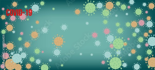 Covid-19 Quarantine nCoV Banner. Business Information During 