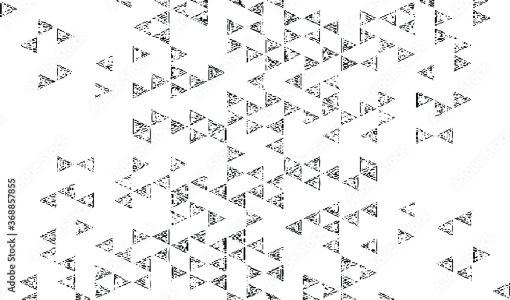 Rough, irregular texture composed of monochrome geometric elements. Overlay distressed grunge background. Abstract vector illustration. Isolated on white background. EPS10 Rough, irregular texture composed of monochrome geometric elements. Overlay distressed grunge background. Abstract vector illustration. Isolated on white background. EPS10