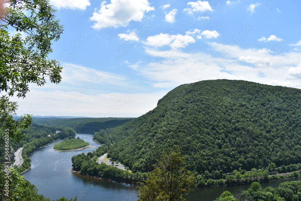 The View From Atop Mount Tammany