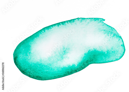 Abstract watercolor on a light background