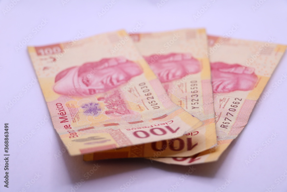 Obraz premium Dinero mexicano pesos