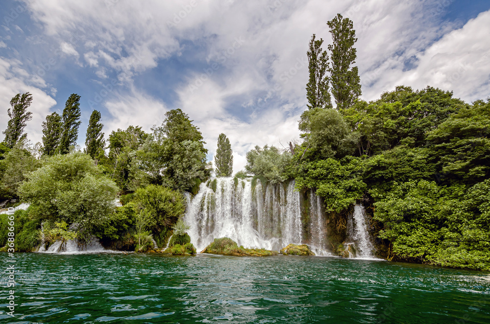 Obraz premium Roski Waterfall in Krka National Park,Croatia