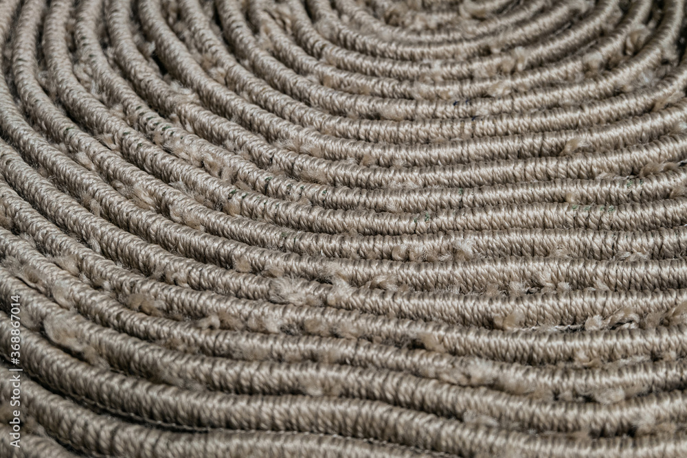 Detail of roll carpet close-up. Limited depth of field. Detail of roll carpet close-up. Limited depth of field.