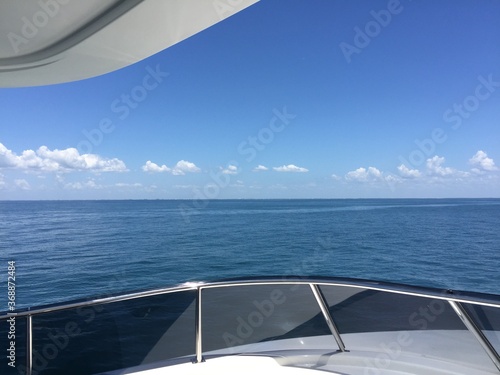 ocean view from yacht