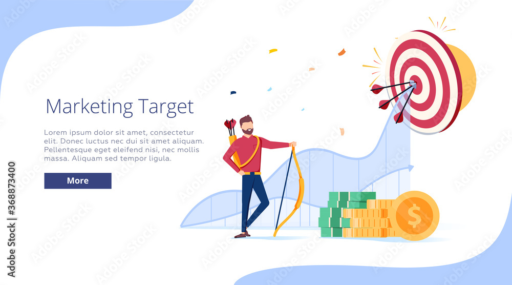 Marketing Moving Up Path. Target Choice. Achievement and Grow Goal Measurement Run Concept for Web Banner Infographics Marketing Moving Up Path. Target Choice. Achievement and Grow Goal Measurement Run Concept for Web Banner Infographics