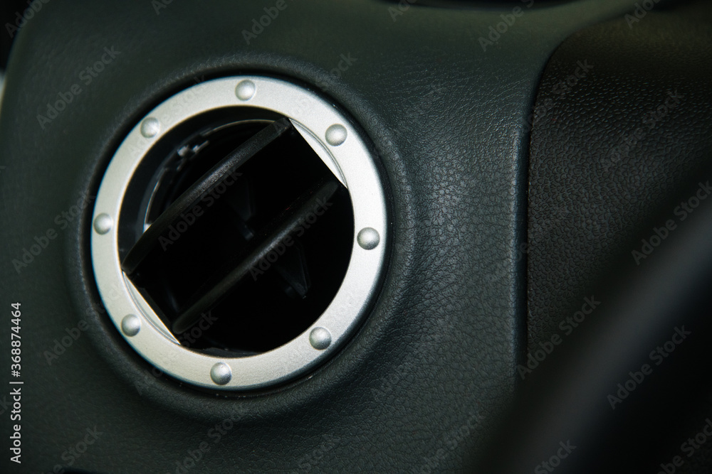 Car air conditioning. The air flow inside the car. Car air conditioning. The air flow inside the car.