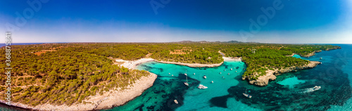 Cala Mondrago, Parque Natural de Mondrago. Santanyi. Malorca. Spain