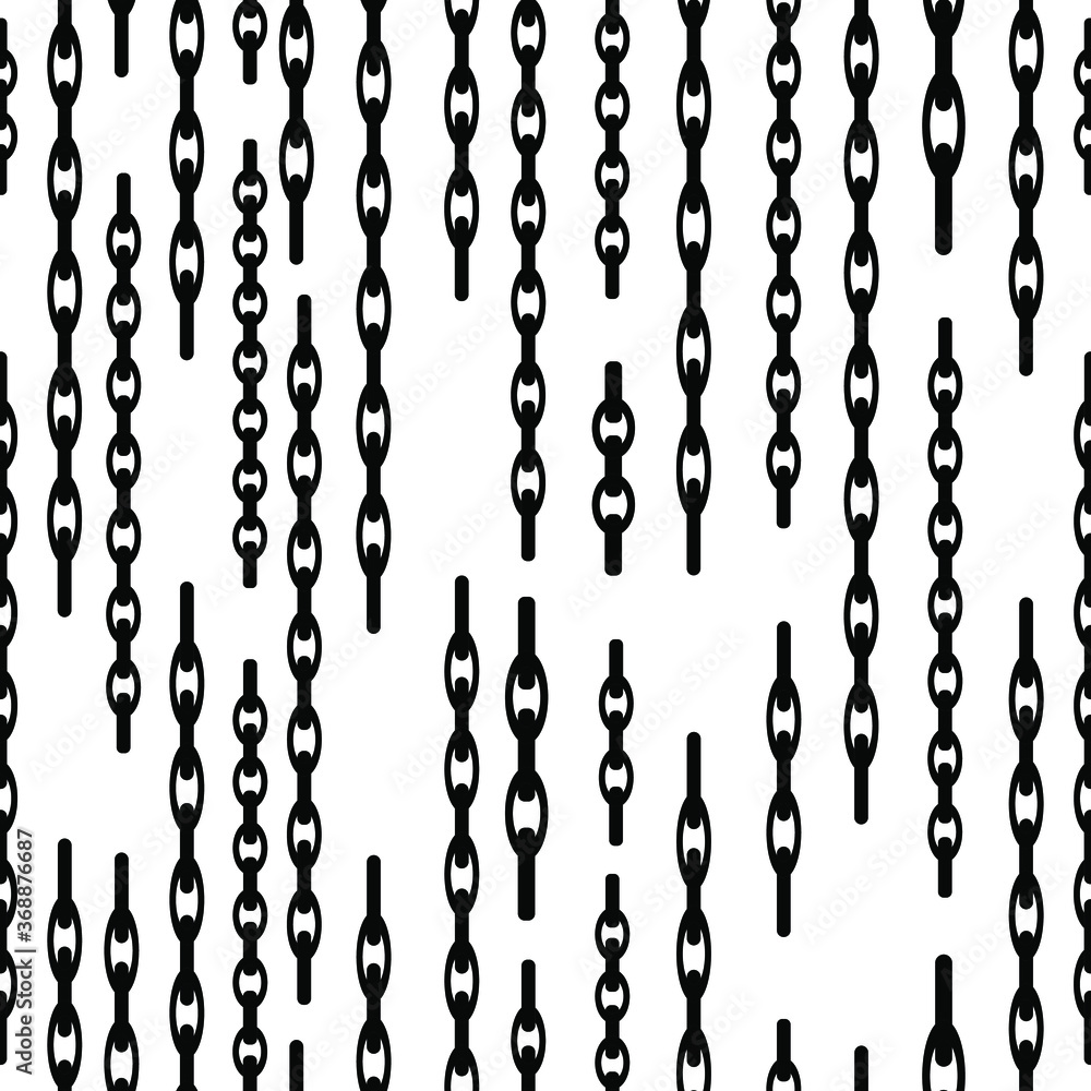 seamless pattern of metal chains seamless pattern of metal chains