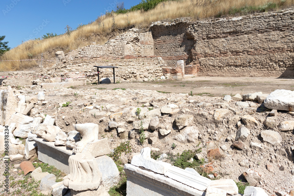 Ruins of ancient Macedonia polis Heraclea Sintica, Bulgaria Ruins of ancient Macedonia polis Heraclea Sintica, Bulgaria