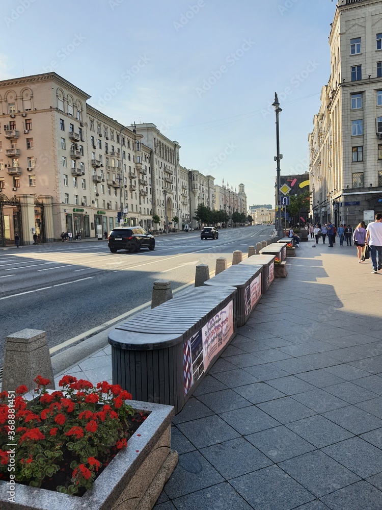 Naklejka premium Street