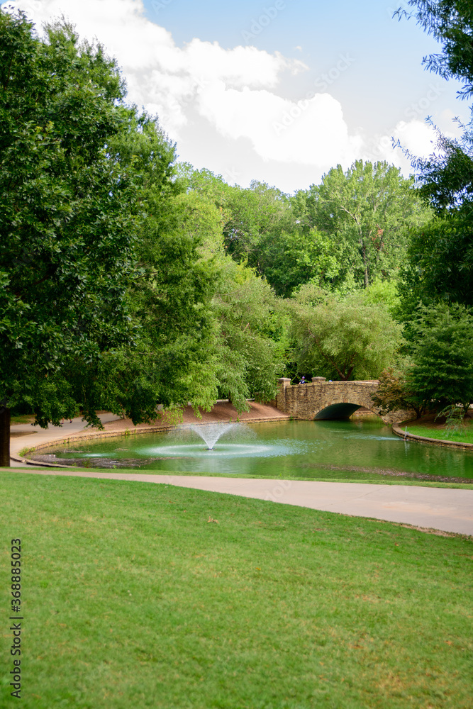 Obraz premium lake in the park