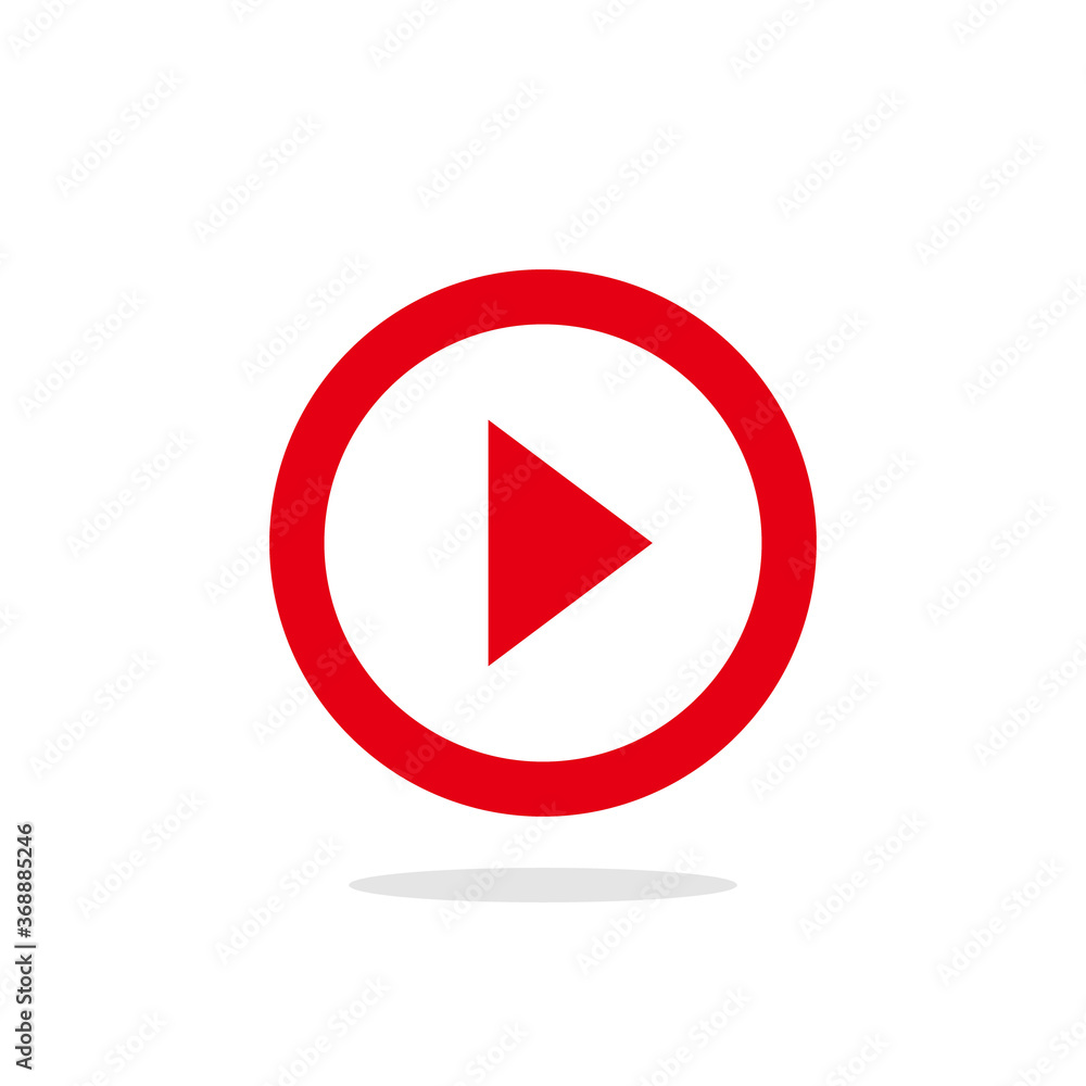 play button icon logo eps 10 play button icon logo eps 10