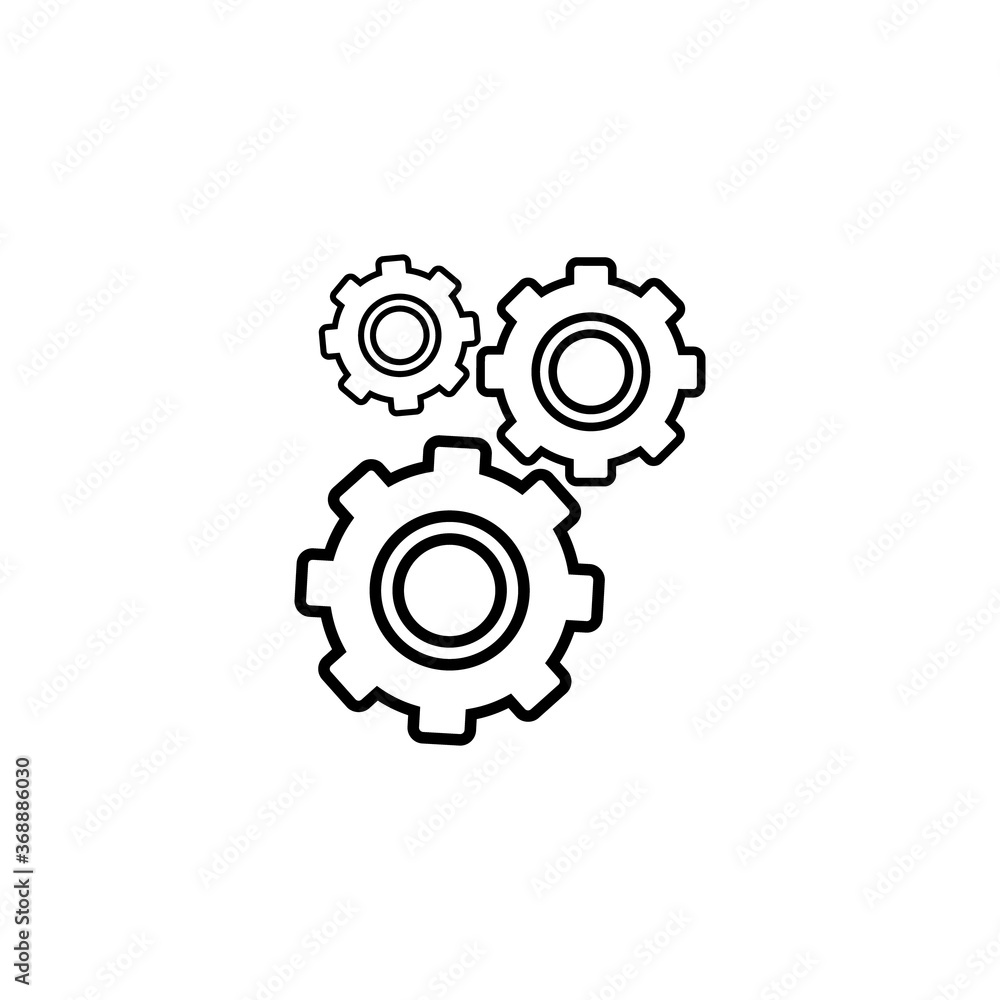 Cogwheel gear mechanism vector illustration EPS 10 Cogwheel gear mechanism vector illustration EPS 10
