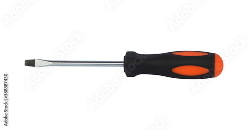 Wallpaper Mural screwdriver isolated on white background.