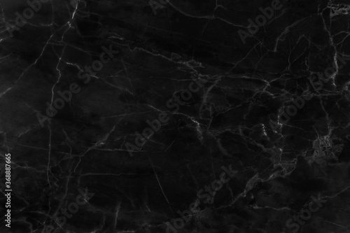 Black marble natural pattern for background, abstract natural marble black and white