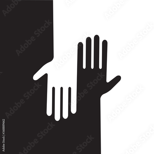 mutual aid - hands giving back to each other