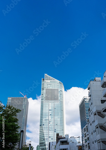 東京の中心の高層ビル photo