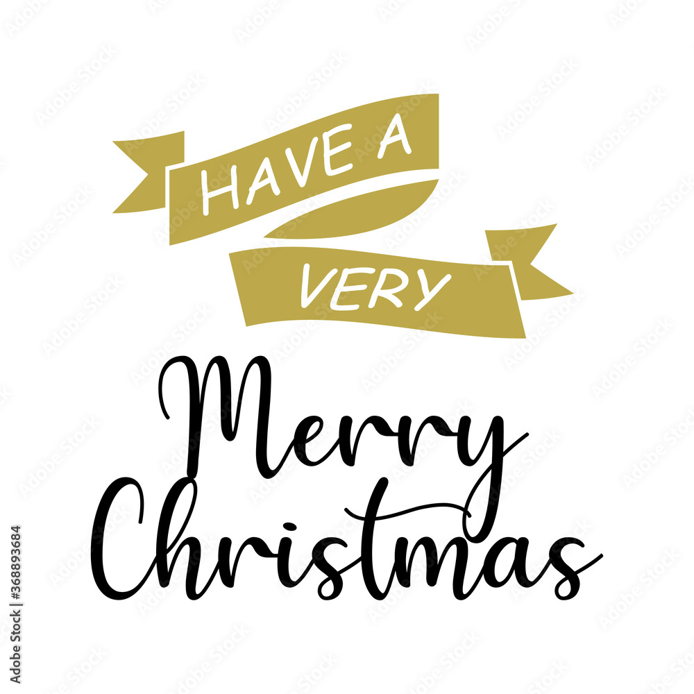 Merry Christmas - Creative typography lettering for Holiday Gift card isolated on white background EPS Vector Merry Christmas - Creative typography lettering for Holiday Gift card isolated on white background EPS Vector