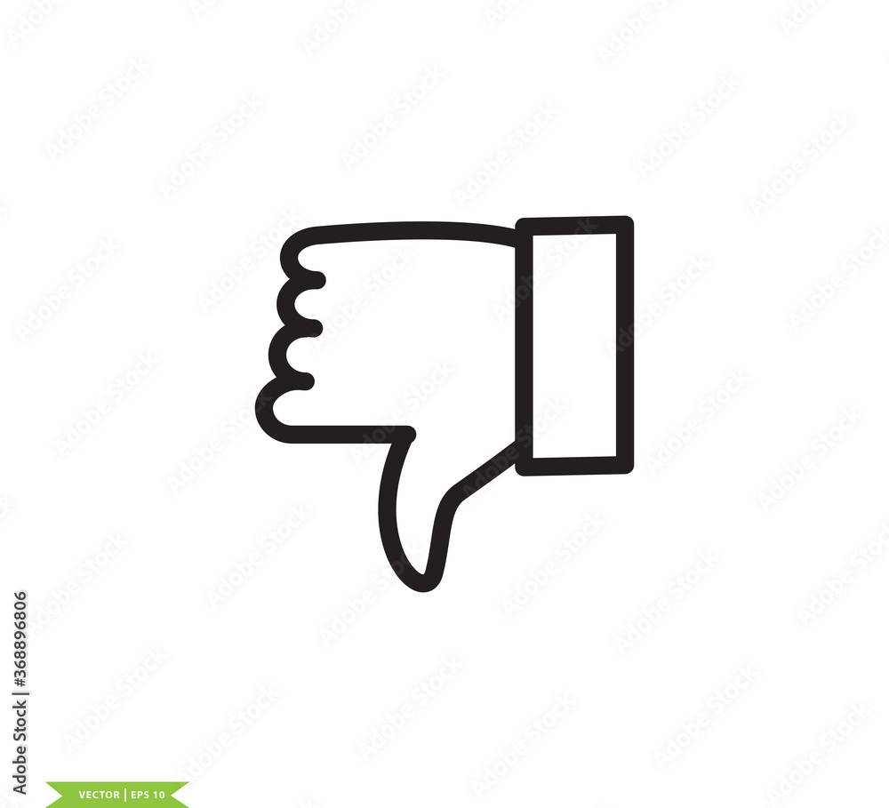 Thumb icon ,like icon vector logo design template Thumb icon ,like icon vector logo design template