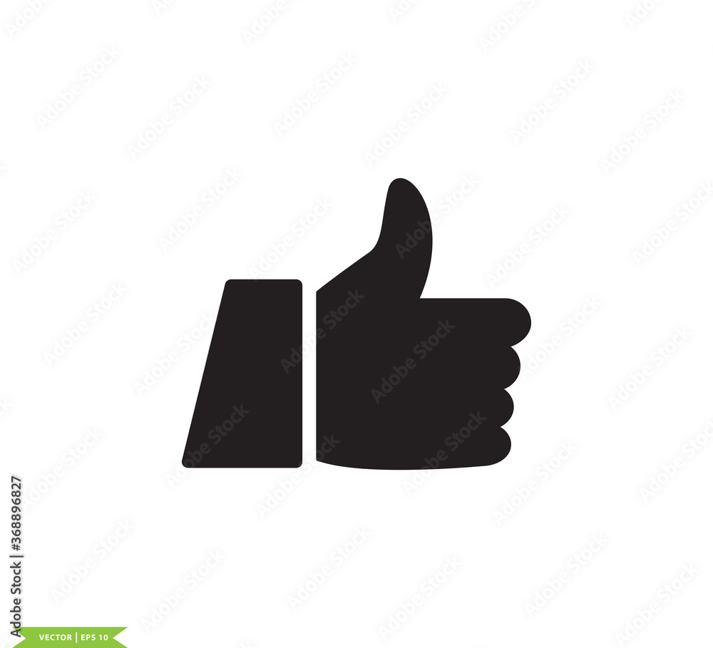 Thumb icon ,like icon vector logo design template Thumb icon ,like icon vector logo design template