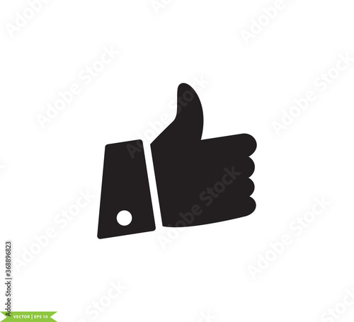 Thumb icon ,like icon vector logo design template