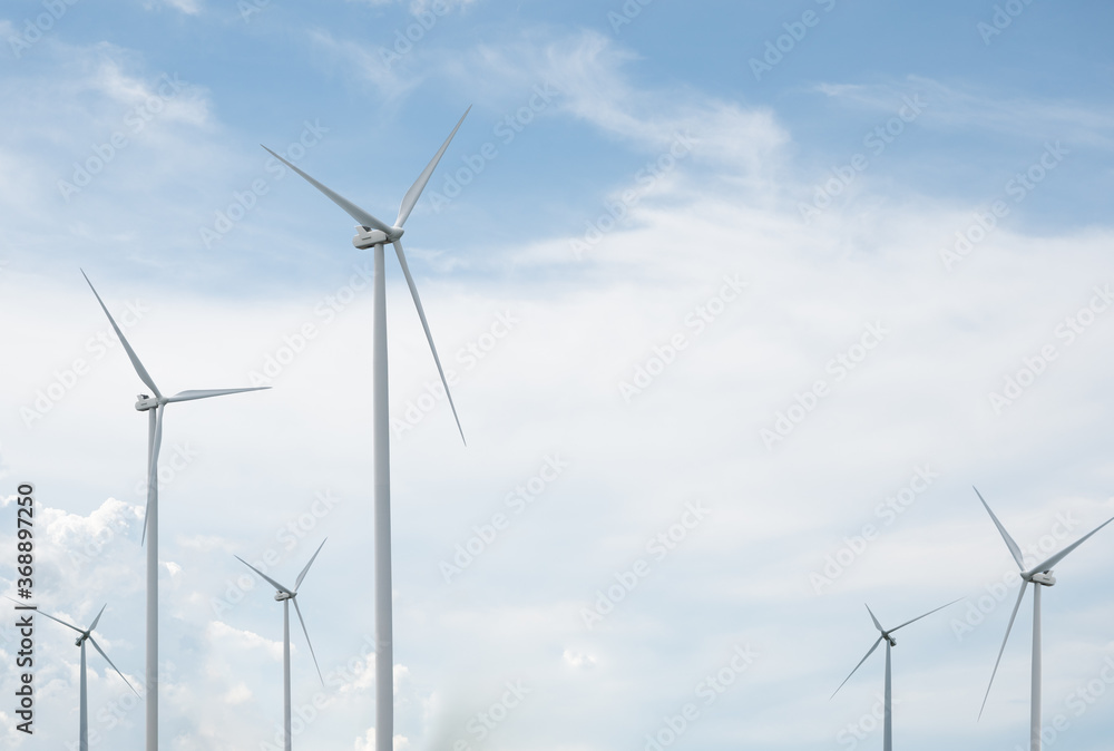 Alternative energy creation with wind power 