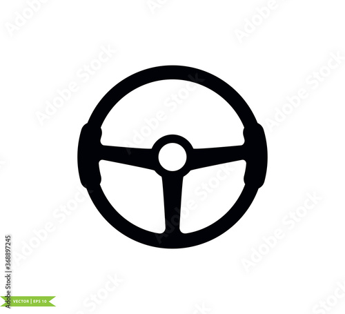 Steer icon vector logo design template