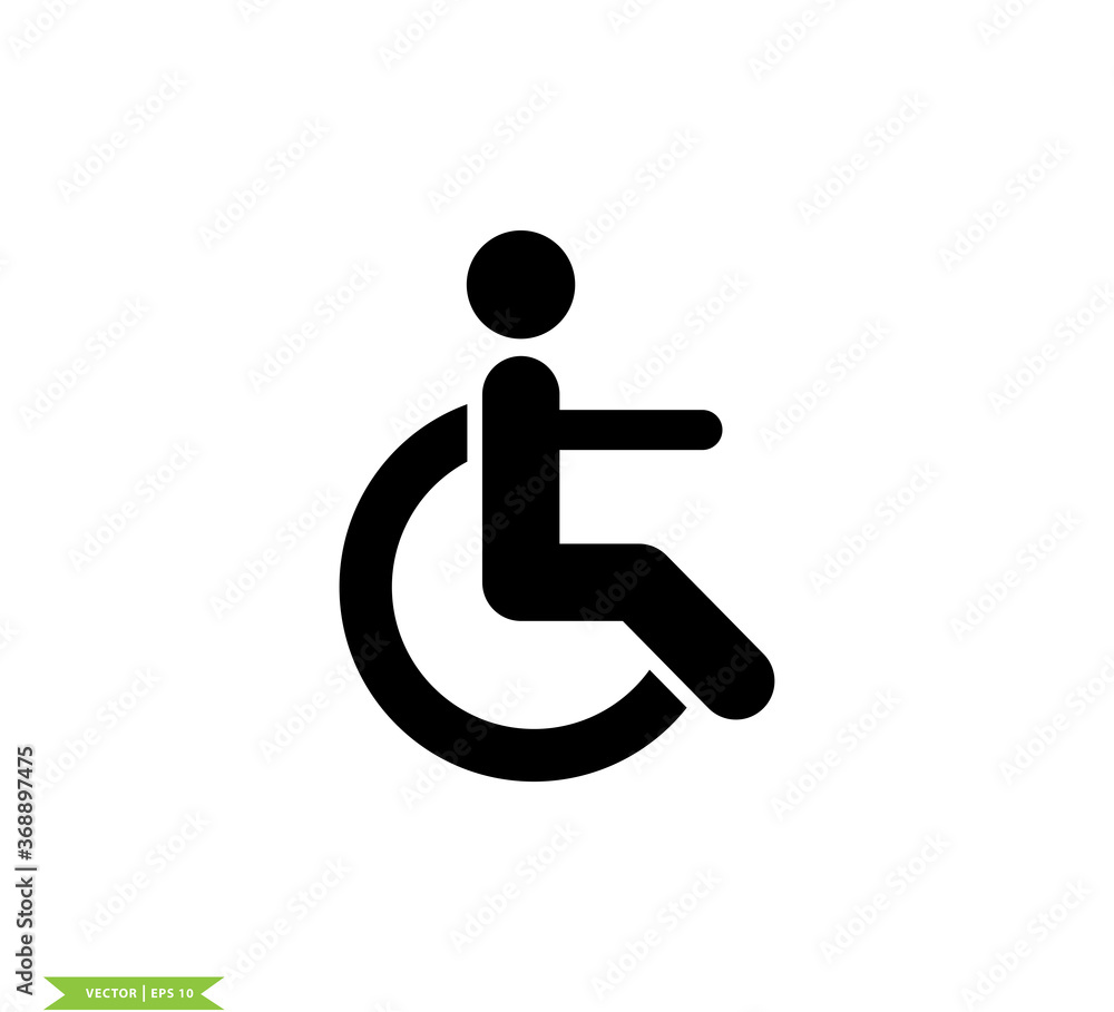 Toilet icon vector logo design template Toilet icon vector logo design template