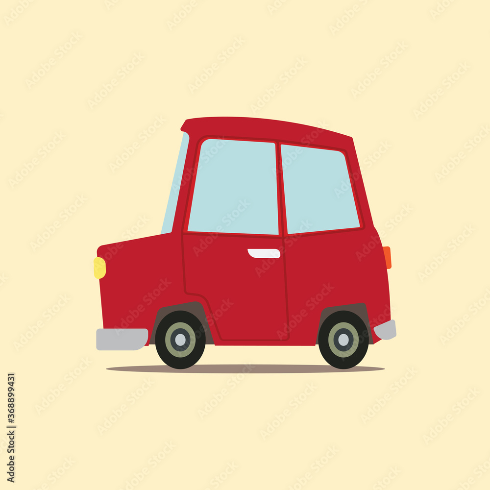 City car vector flat icon. car icon eps10 City car vector flat icon. car icon eps10