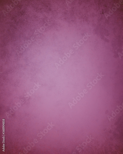 old pink paper background with vintage texture and purple grunge border design in antique distressed background color