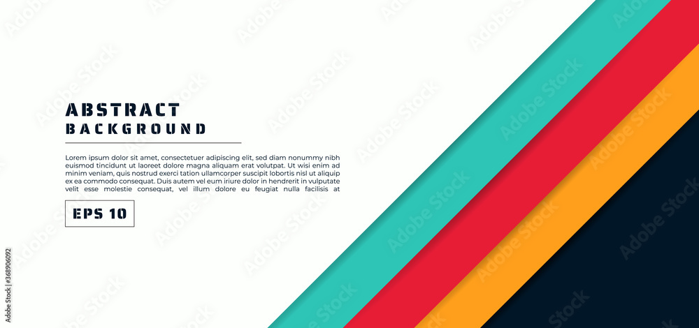 Overlap layer colorful design modern style with space for content Overlap layer colorful design modern style with space for content