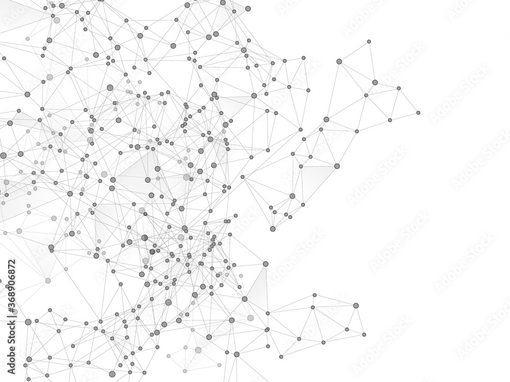 Block chain global network technology concept. Block chain global network technology concept.