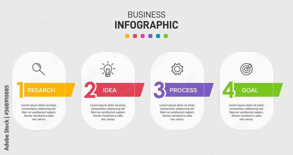 Infographic design with icons and 4 options or steps. Thin line vector. Infographics business concept. Can be used for info graphics, flow charts, presentations, web sites, banners, printed materials. Infographic design with icons and 4 options or steps. Thin line vector. Infographics business concept. Can be used for info graphics, flow charts, presentations, web sites, banners, printed materials.