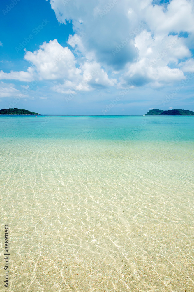 沖縄県　西表島の船浮のイダの浜