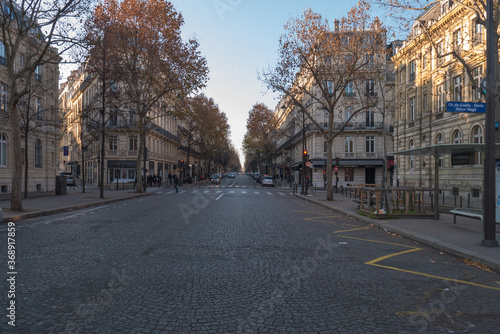 old street in paris