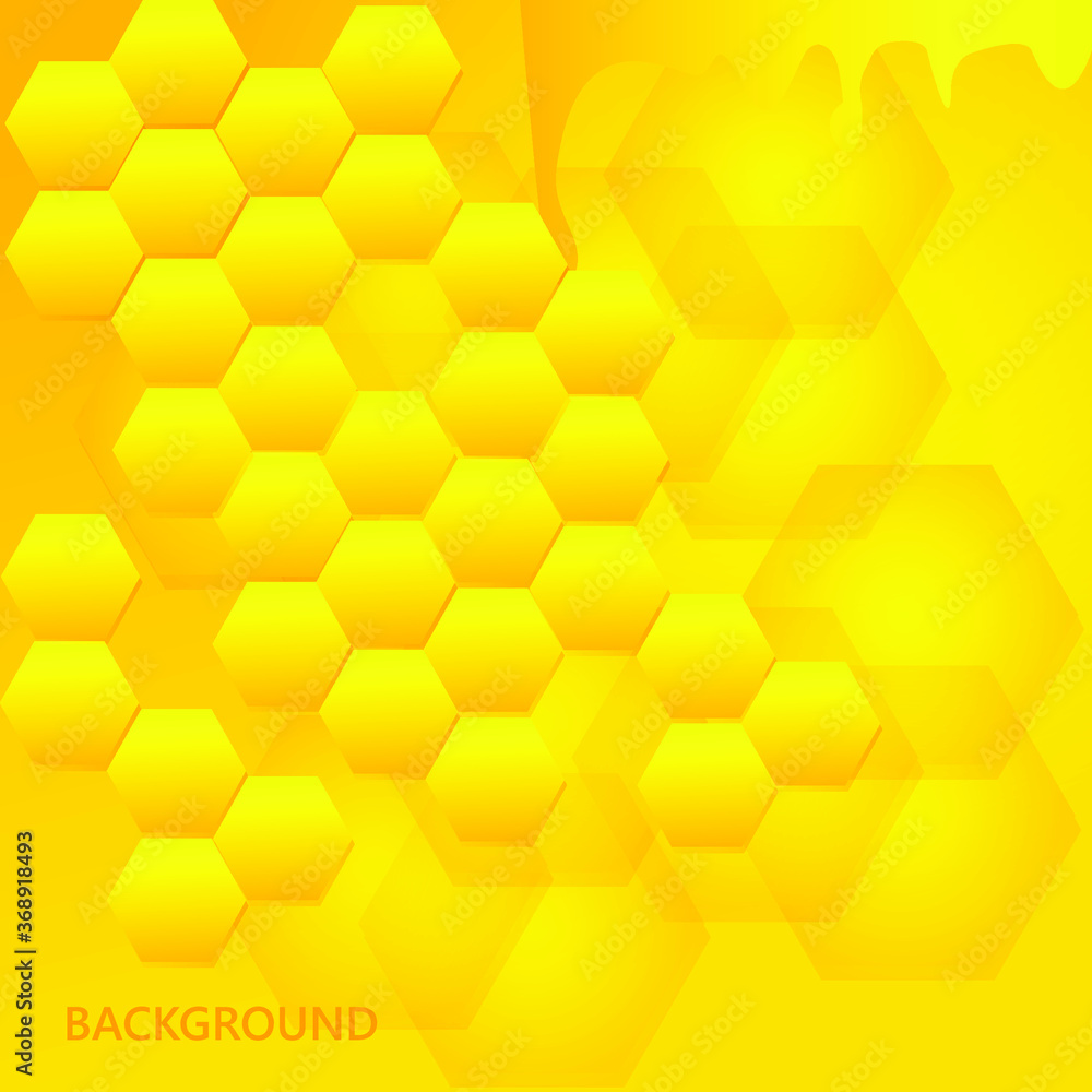 Background honeycomb vector. Honey background simple stock vector Background honeycomb vector. Honey background simple stock vector
