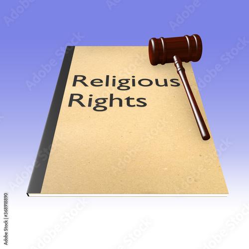 Religious Rights concept