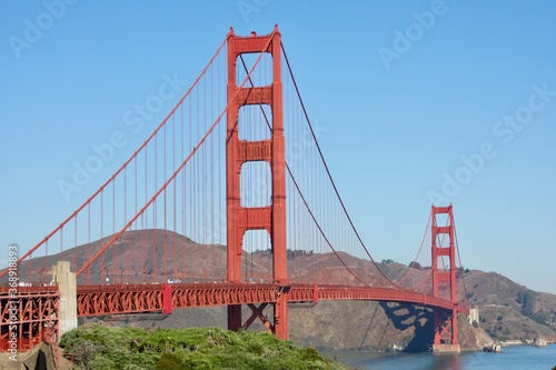 Fototapeta Naklejka Na Ścianę i Meble -  Golden Gat Bridge, San Francisco, CA