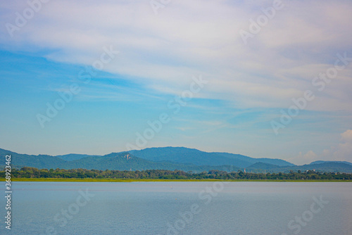 lake and sky