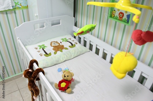 Fotografie quarto bebê tema safarí