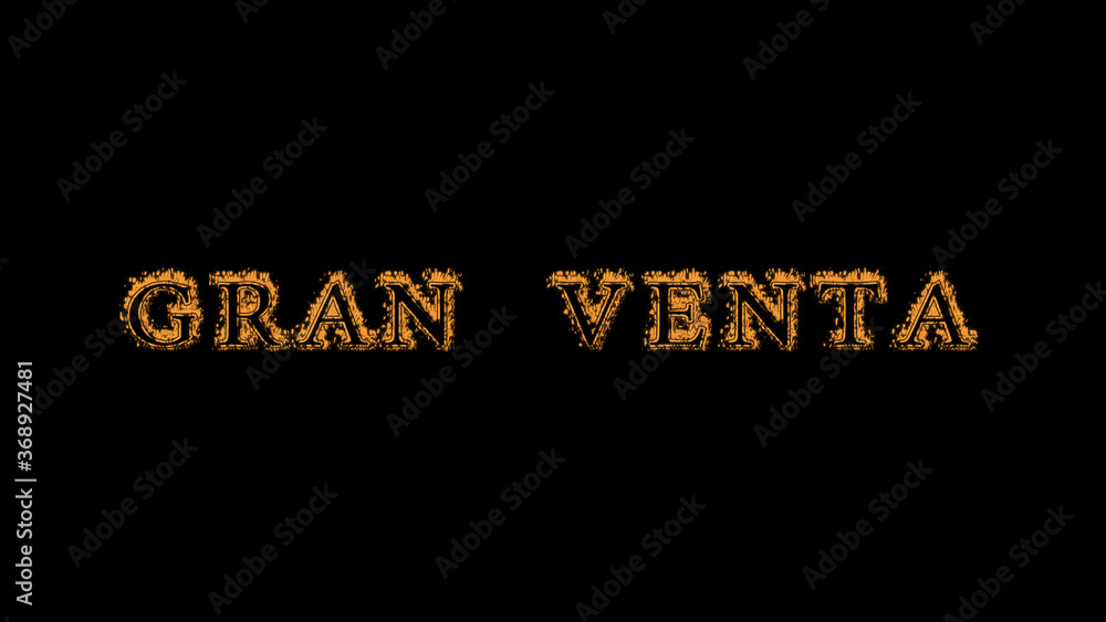 Gran venta fire text effect black background. animated text effect with high visual impact. letter and text effect. translation of the text is Hot Sale Gran venta fire text effect black background. animated text effect with high visual impact. letter and text effect. translation of the text is Hot Sale