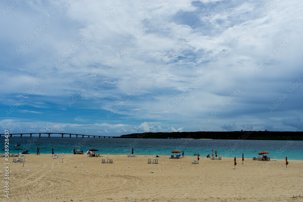 Obraz premium 宮古島の前浜ビーチ