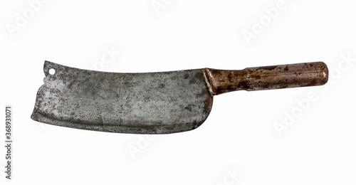 knife on white background