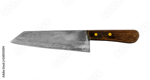 knife on white background