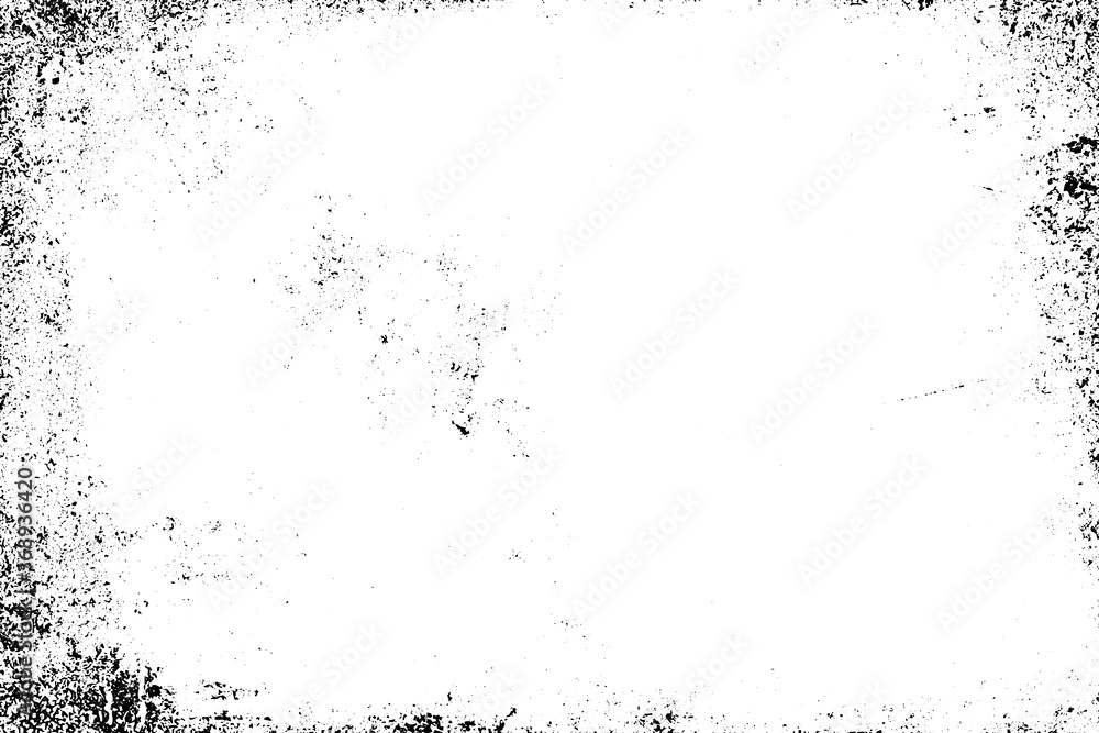 Grunge background black and white. Texture of chips, cracks, scratches, scuffs, dust, dirt. Dark monochrome surface. Old vintage vector pattern. Grunge background black and white. Texture of chips, cracks, scratches, scuffs, dust, dirt. Dark monochrome surface. Old vintage vector pattern.