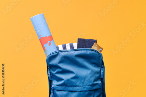 Set of travel accessories o...