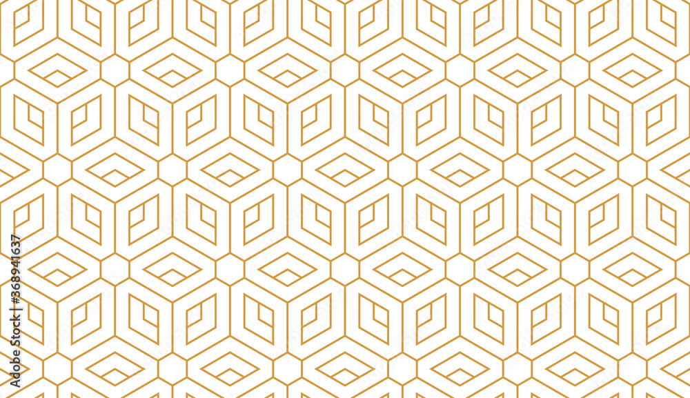 The geometric pattern with lines. Seamless vector background. White and gold texture. Graphic modern pattern. Simple lattice graphic design The geometric pattern with lines. Seamless vector background. White and gold texture. Graphic modern pattern. Simple lattice graphic design