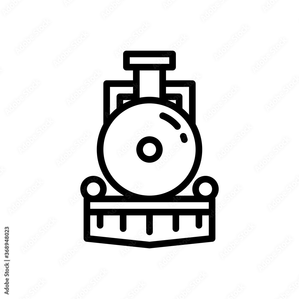 line style icon of train. vector illustration for graphic design, website, UI isolated on white background. EPS 10 line style icon of train. vector illustration for graphic design, website, UI isolated on white background. EPS 10