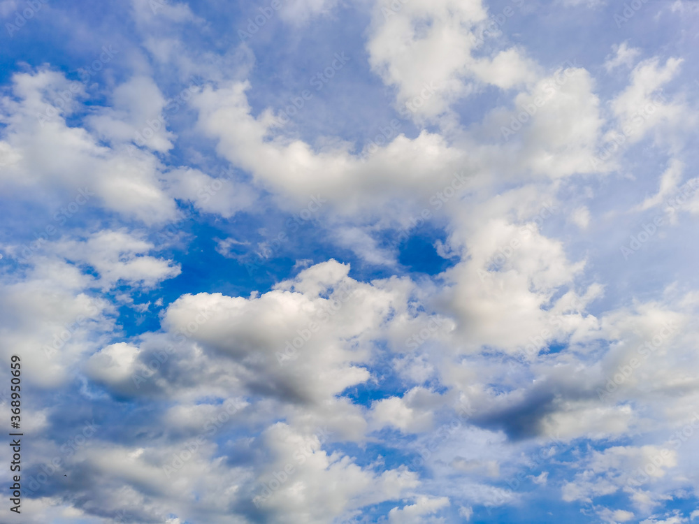 Beautiful abstract cloud and clear blue sky landscape nature, blue background Beautiful abstract cloud and clear blue sky landscape nature, blue background